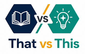 That Vs This